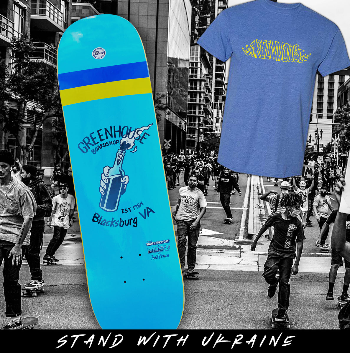 Stand With Ukraine Greenhouse Fundraiser Greenhouse