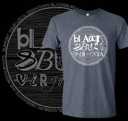 Blacksburg Local Businesses Fundraiser T-shirt