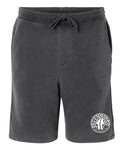Greenhouse Fleece shorts - pigment dyed grey