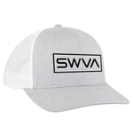 SWVA hat - grey/white mesh snapback