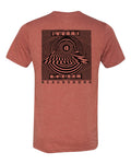 GH ABSTRACT tee - heather clay