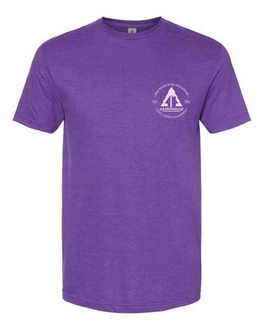 GH Deep Rooted tee - heather purple