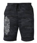 Greenhouse Fleece short  - black camo