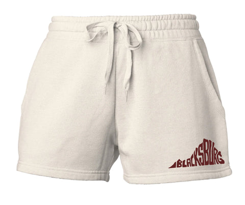 Girls Blacksburg Fleece shorts - bone