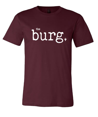 the BURG tee