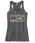 Vintage Blacksburg flowy racerback tank